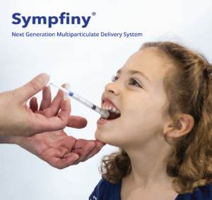 Sympfiny multiparticulate drug delivery device